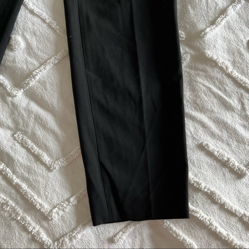 RW&CO Ankle Cropped Dress Pant Bottom Suiting Slim Leg Pockets Size 10 - Picture 2 of 9